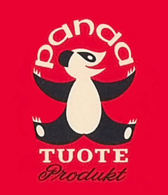 Panda logo 1950